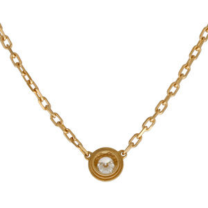 Cartier Damour Diamant Léger SM Approx. 0.09ct Necklace